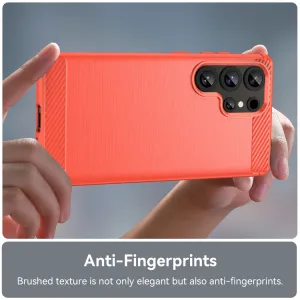 FLEXI TPU Ochranný kryt Samsung Galaxy S25 Ultra 5G červený