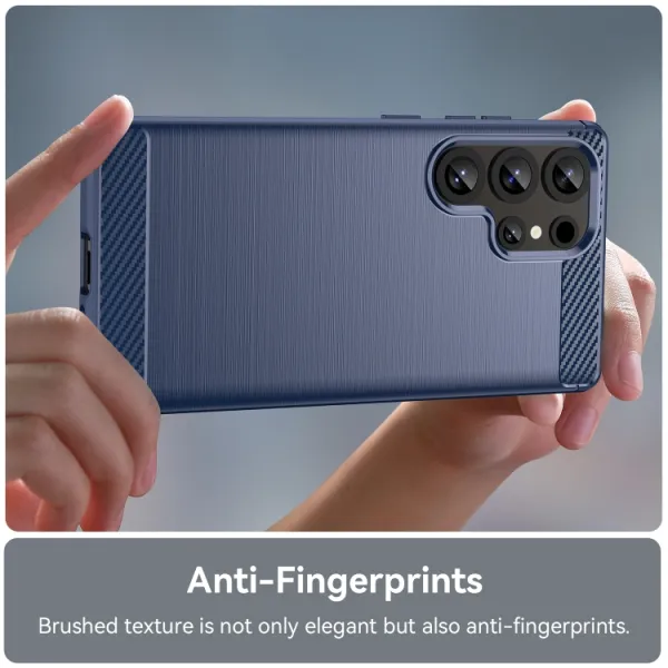 FLEXI TPU Ochranný kryt Samsung Galaxy S25 Ultra 5G modrý