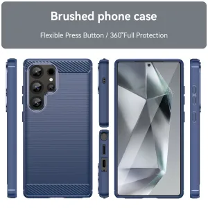 FLEXI TPU Ochranný kryt Samsung Galaxy S25 Ultra 5G modrý