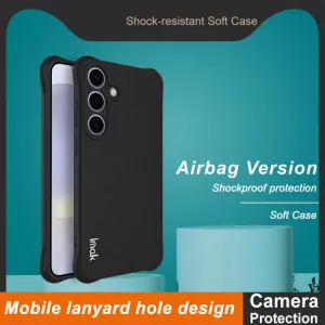 IMAK AIRBAG Extra odolný kryt Samsung Galaxy S25+ 5G MATTE BLACK