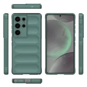 STEPS Ochranný kryt pre Samsung Galaxy S25 Ultra 5G zelený
