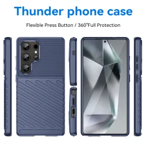 THUNDER Ochranný obal Samsung Galaxy S25 Ultra 5G modrý
