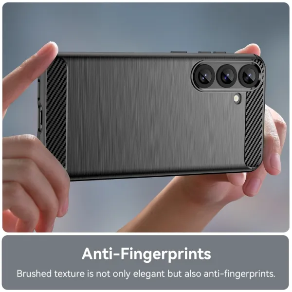 FLEXI TPU Ochranný kryt Samsung Galaxy S25+ 5G čierny