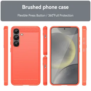 FLEXI TPU Ochranný kryt Samsung Galaxy S25+ 5G červený