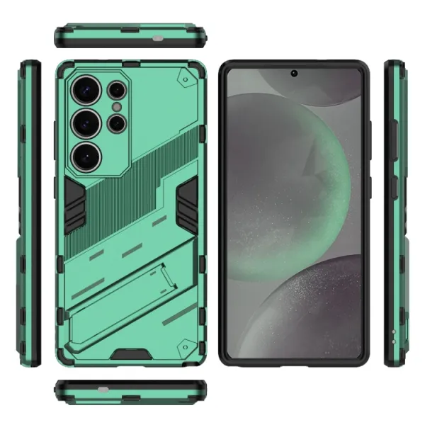BIB Ochranný kryt pre Samsung Galaxy S25 Ultra 5G zelený