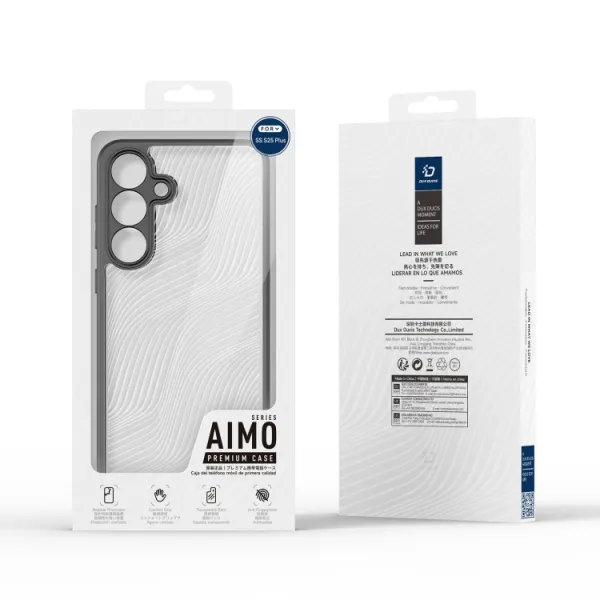 DUX AIMO Ochranný obal pre Samsung Galaxy S25+ 5G čierny