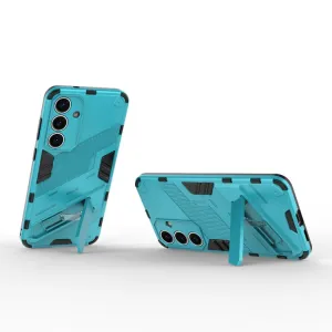 BIB Ochranný obal so stojanom pre Samsung Galaxy S25+ 5G modrý