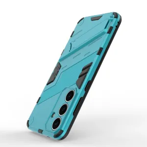 BIB Ochranný obal so stojanom pre Samsung Galaxy S25+ 5G modrý