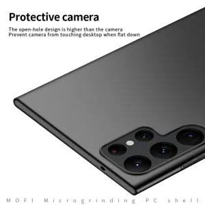 MOFI Plastový kryt pre Samsung Galaxy S25 Ultra 5G čierny
