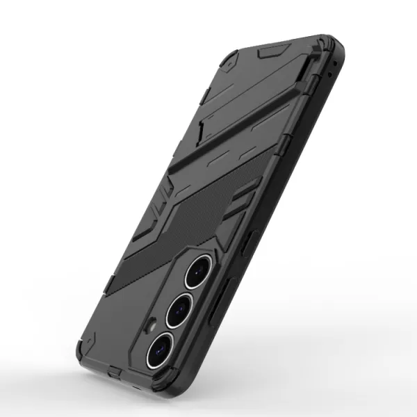BIB Ochranný obal so stojanom pre Samsung Galaxy S25+ 5G čierny