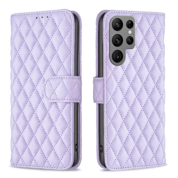 LATTICE Ochranné puzdro pre Samsung Galaxy S25 Ultra 5G fialové