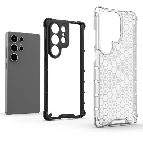 HONEYCOMB Ochranný kryt Samsung Galaxy S25 Ultra 5G modrý