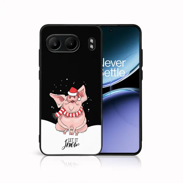 MY ART Kryt s vianočným dizajnom OnePlus Nord 4 5G LET IT SNOW (075)