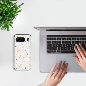 MY ART Ochranný kryt pre OnePlus Nord 4 5G ORANGE TERRAZZO (165)
