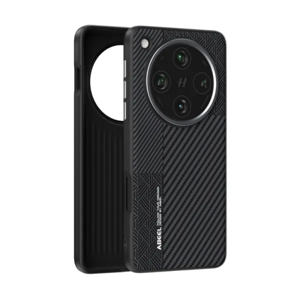 ABEEL RELIEF Ochranný kryt pre Oppo Find X8 Pro 5G CARBON BLACK