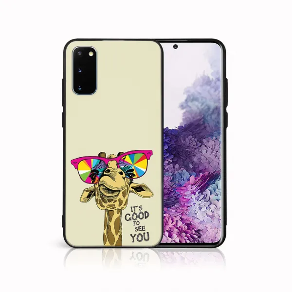 MY ART Ochranný kryt pre Samsung Galaxy S20 GIRAFFE (180)