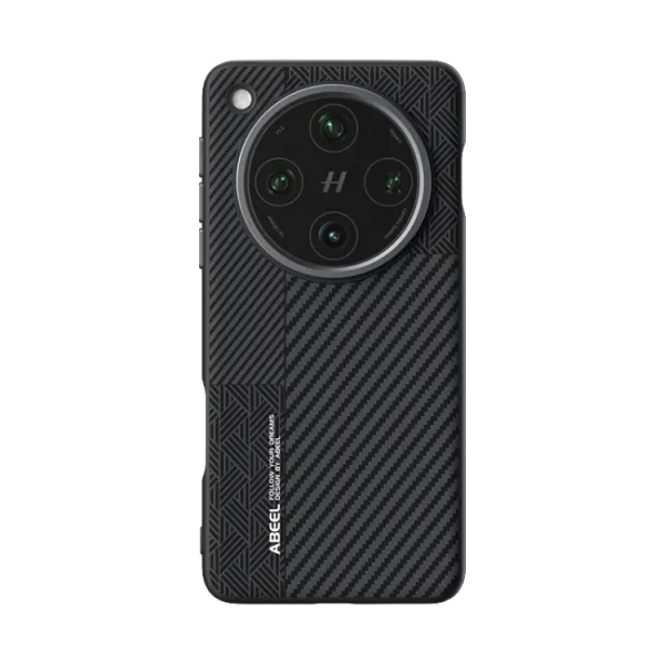 ABEEL RELIEF Ochranný kryt pre Oppo Find X8 Pro 5G CARBON BLACK