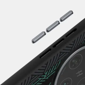 ABEEL RELIEF Ochranný kryt pre Oppo Find X8 Pro 5G BLACK GREEN