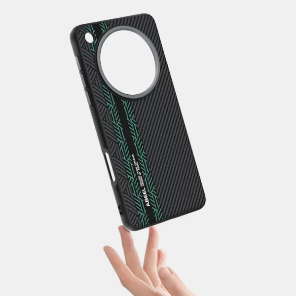 ABEEL RELIEF Ochranný kryt pre Oppo Find X8 Pro 5G BLACK GREEN