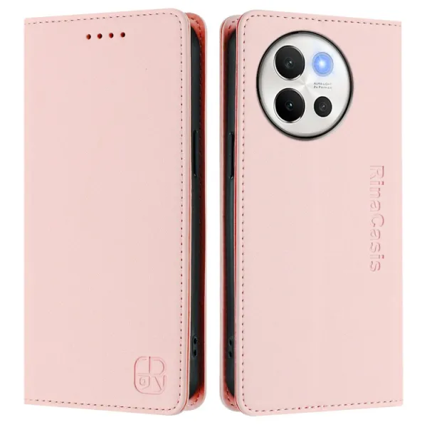 RINA Zaklápacie puzdro pre Vivo V40 Lite 5G ružové