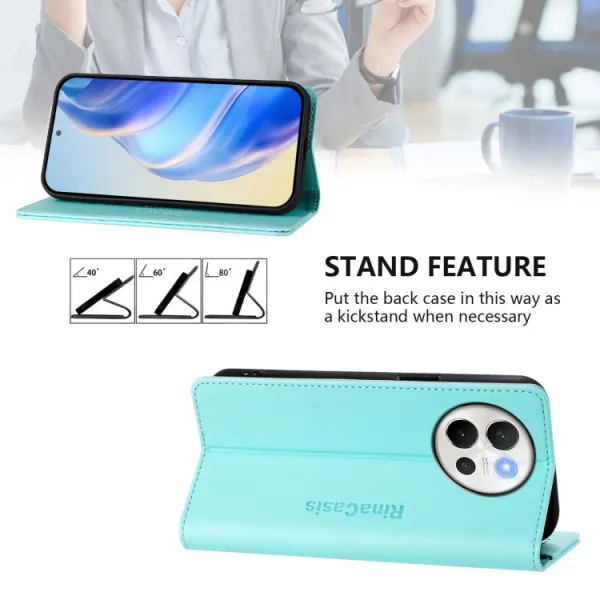 RINA Zaklápacie puzdro pre Vivo V40 Lite 5G mentolové