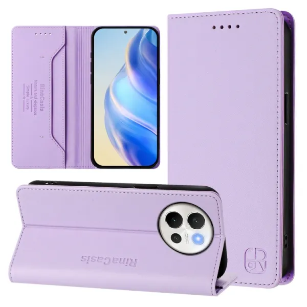 RINA Zaklápacie puzdro pre Vivo V40 Lite 5G fialové