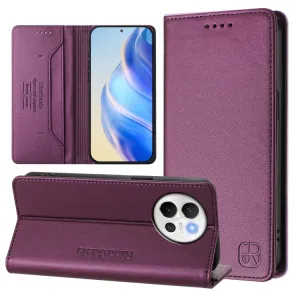 RINA Zaklápacie puzdro pre Vivo V40 Lite 5G tmavofialové