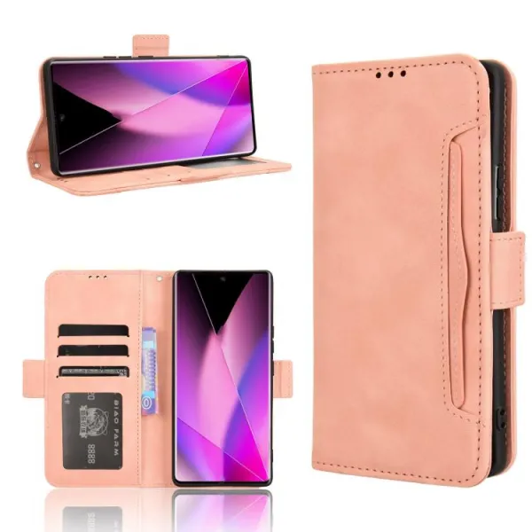 SLOT Peňaženkový obal pre Infinix Zero 40 5G ružový