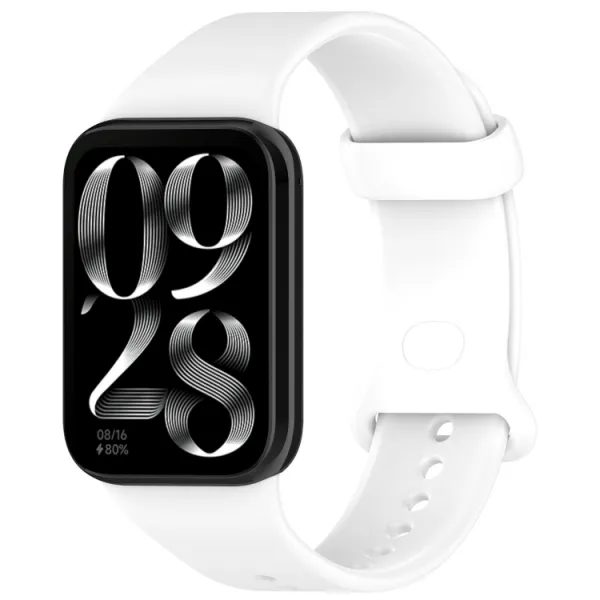 BUTTERFLY Vymeniteľný remienok pre Xiaomi Smart Band 9 Pro / Band 10 Pro biely
