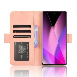 SLOT Peňaženkový obal pre Infinix Zero 40 5G ružový