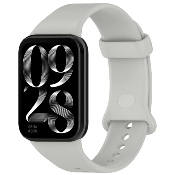 BUTTERFLY Vymeniteľný remienok pre Xiaomi Smart Band 9 Pro / Band 10 Pro šedý