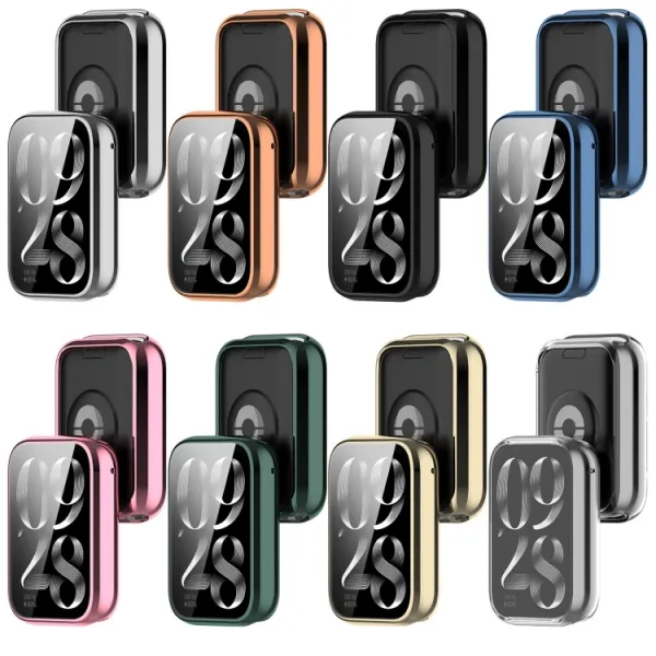 TPU FULL COVER Kryt pre Xiaomi Smart Band 9 Pro LIGHT GOLD