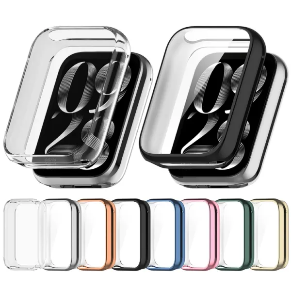 TPU FULL COVER Kryt pre Xiaomi Smart Band 9 Pro LIGHT GOLD