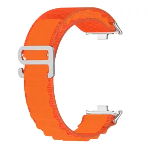 NYLON Vymeniteľný remienok pre Xiaomi Redmi Watch 5 oranžový