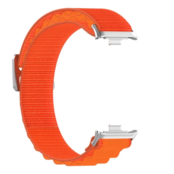 NYLON Vymeniteľný remienok pre Xiaomi Redmi Watch 5 oranžový