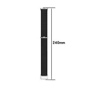 NYLON Vymeniteľný remienok pre Xiaomi Redmi Watch 5 čierny