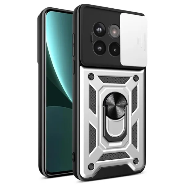 RING CAMERA Kryt s držiakom pre OnePlus 13R 5G strieborný