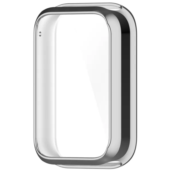TPU FULL COVER Kryt pre Xiaomi Smart Band 9 Pro strieborný