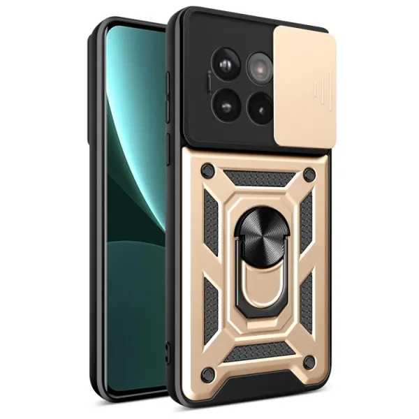 RING CAMERA Kryt s držiakom pre OnePlus 13R 5G zlatý