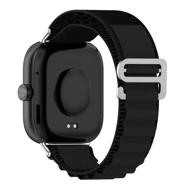NYLON Vymeniteľný remienok pre Xiaomi Redmi Watch 5 čierny