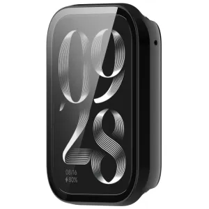 PC FULL COVER Plastový kryt so sklom pre Xiaomi Smart Band 9 Pro čierny