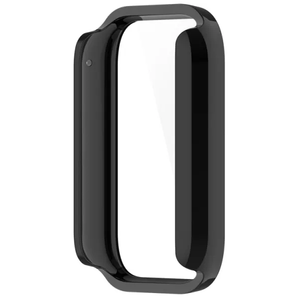 PC FULL COVER Plastový kryt so sklom pre Xiaomi Smart Band 9 Pro čierny