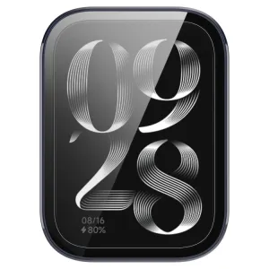 PC FULL COVER Plastový kryt so sklom pre Xiaomi Smart Band 9 Pro modrý