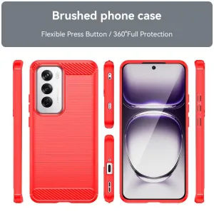 FLEXI TPU Ochranný kryt Oppo Reno12 5G červený