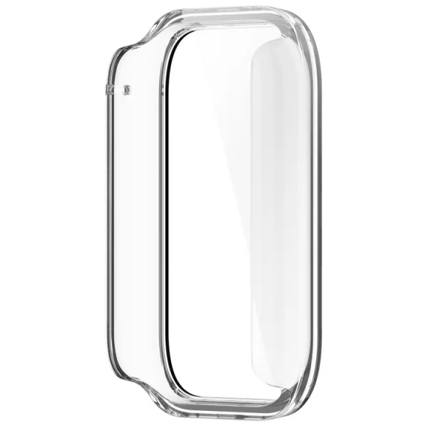 PC FULL COVER Plastový kryt so sklom pre Xiaomi Smart Band 9 Pro TRANSPARENT