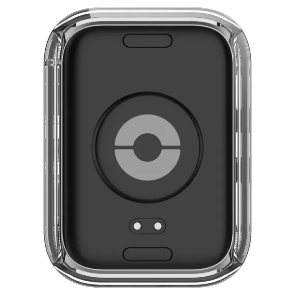 PC FULL COVER Plastový kryt so sklom pre Xiaomi Smart Band 9 Pro TRANSPARENT