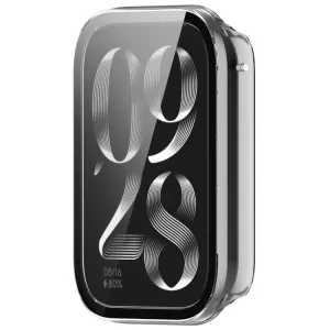 PC FULL COVER Plastový kryt so sklom pre Xiaomi Smart Band 9 Pro TRANSPARENT