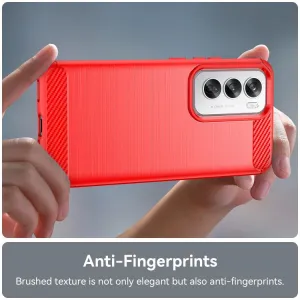 FLEXI TPU Ochranný kryt Oppo Reno12 Pro 5G červený