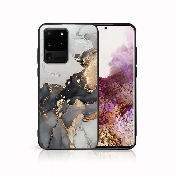 MY ART Ochranný kryt pre Samsung Galaxy S20 Ultra GREY MARBLE (140)