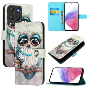 ART Peňaženkový kryt pre Motorola Moto G15 / G15 Power GREY OWL